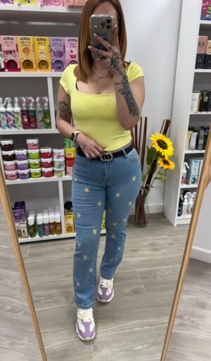 Pantalón margaritas