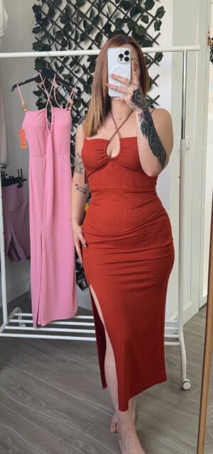 Vestido Coral