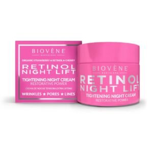crema de noche tensora con retinol biovène